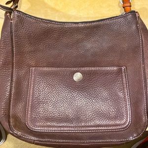 Vintage Brown coach leather handbag